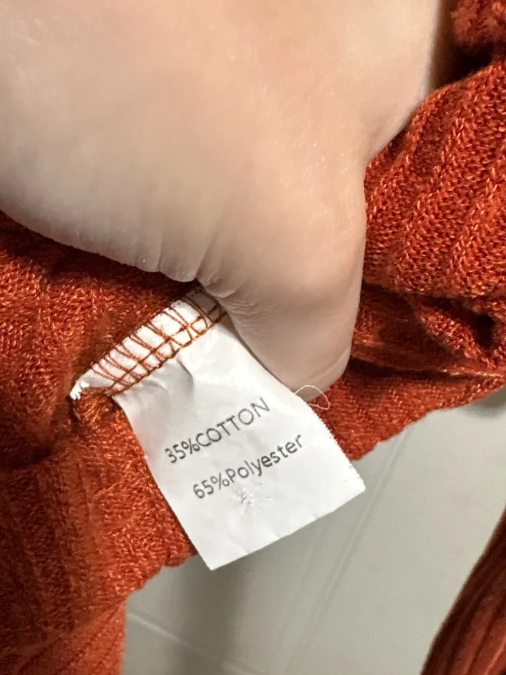 Source Unknown ribbed knit